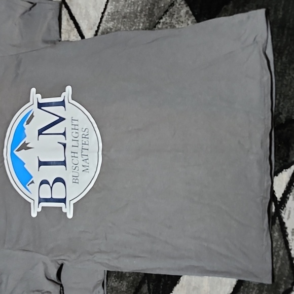 BLM BUSCH LIGHT MATTERS UNISEX GREY TEE-SHIRT BUNDLE - Picture 7 of 12